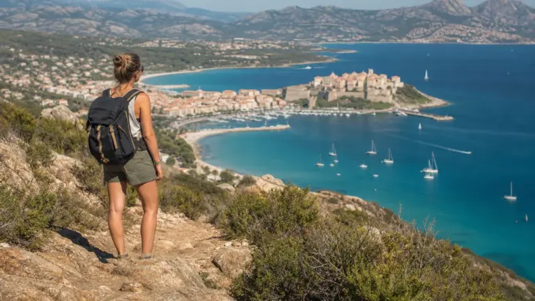 Rando Calvi : un sentier côtier au-dessus de la baie