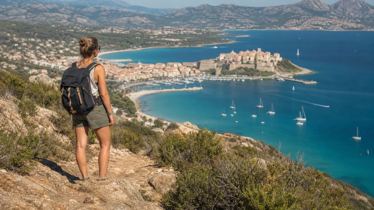 Rando Calvi : un sentier côtier au-dessus de la baie